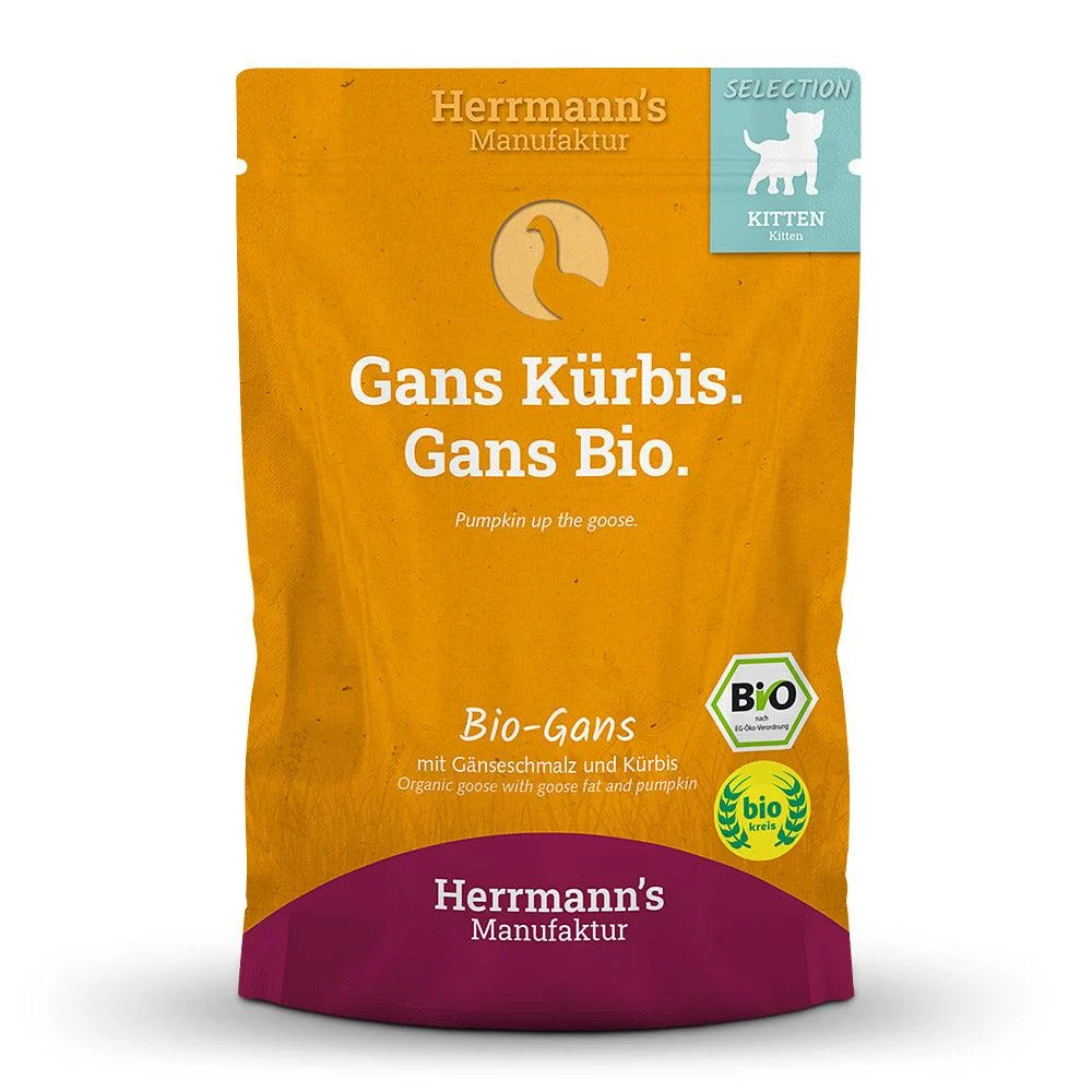 Herrmanns Katze 1stes Jahr Kittennahrung
