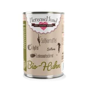 HerzensHund Bio Huhn mit Bio Gemüse 400 g