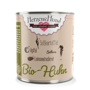 HerzensHund Bio Huhn mit Bio Gemüse 800 g