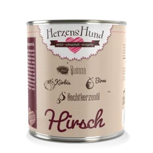 HerzensHund Hirsch mit Quinoa 800 g