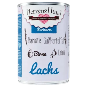 Herzenshund Lachs mit Karotte 400 g