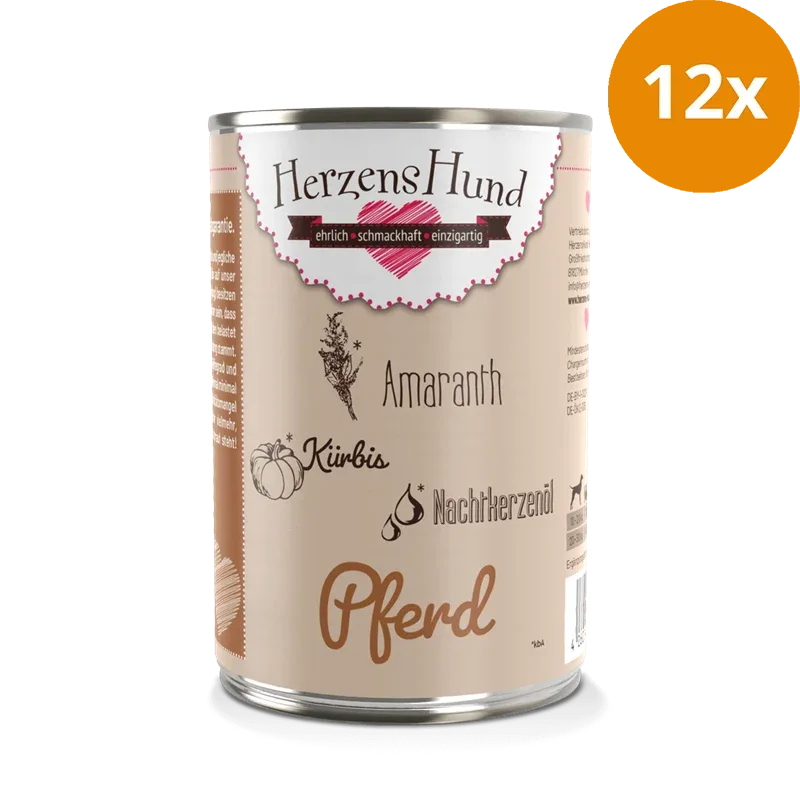 HerzensHund Pferd mit Amaranth 400 g - Image 2