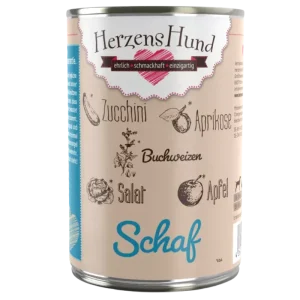 HerzensHund Schaf mit Buchweizen 400 g