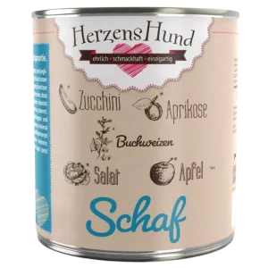 HerzensHund Schaf mit Buchweizen 800 g