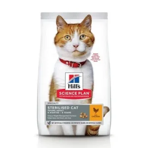 HILL'S - CHICKEN CAT SCIENCE PLAN STERILISIERTES JUNGES AUSSERHALBES HÜHNC 1,5 kg