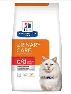 Hill's Prescription Diet c/d Urinary Care Multicare Stress Trockenfutter für Katzen