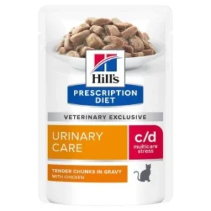Hill's Feline c/d Urinary Care Stress Huhn 12 x 85 g