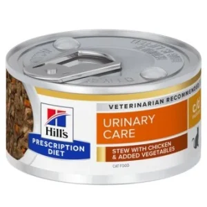 Hill's Prescription Diet Feline c/d Urinary Care Ragout mit Huhn und zugefügtem Gemüse 24 x 82g Nassfutter