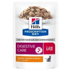 Hill's Prescription Diet Feline i/d Digestive Care Ragout mit Huhn Nassfutter Katze