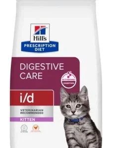 Hill’s Prescription Diet i/d Digestive Care Trockenfutter für Kätzchen mit Huhn 1,5kg