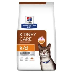Hill's Prescription Diet k/d Kidney Care mit Huhn Trockenfutter für Katzen
