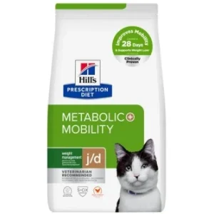 Hill's Prescription Diet Metabolic + Mobility Katzenfutter mit Huhn Trockenfutter