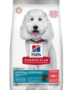 Hill's Science Plan Canine Hypoallergenic Medium Adult mit Lachs Trockenfutter Hund