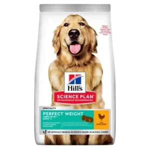 Hill's Science Plan Canine Perfect Weight Large Breed Adult mit Huhn Trockenfutter Hund