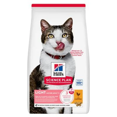 Hill's Science Plan Light Mature Adult 7+ Huhn 7 kg
