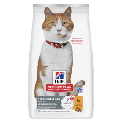 Hill's Science Plan Sterilised Cat Adult 1-6 Huhn 1,5 kg
