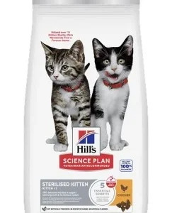 Hill's Science Plan Sterilised Kitten mit Huhn 1,5kg Trockenfutter Katze