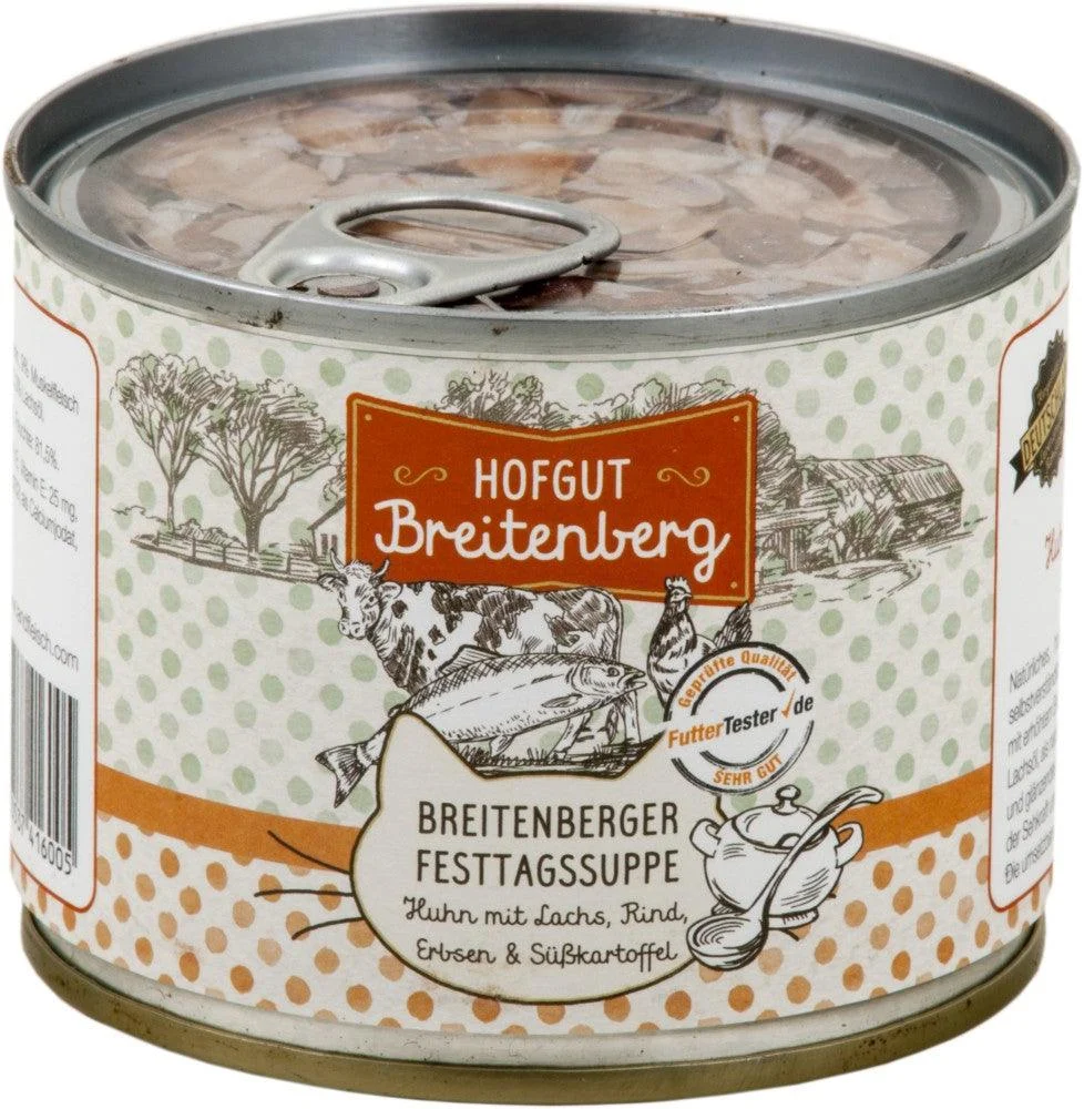 Hofgut Breitenberg Cat Breitenberger Festtagssuppe Huhn