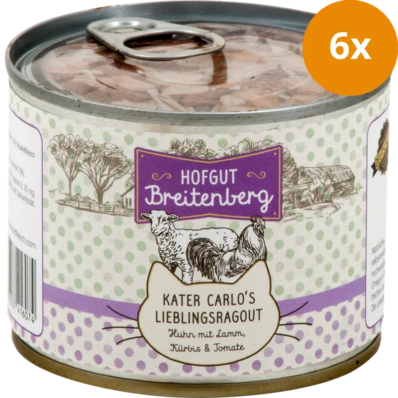 Hofgut Breitenberg Kater Carlos Lieblingsragout 180 g - Image 2
