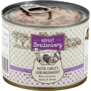 Hofgut Breitenberg Kater Carlos Lieblingsragout 180 g