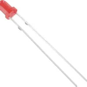 HuiYuan 3004R1D-EHB-A LED bedrahtet Rot Rund 3 mm 125 mcd 60 ° 20 mA - HaustierPro