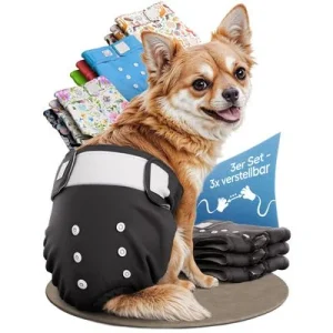 HUND IST KÖNIG saugstarke Hundewindeln Hündinnen (3 Stk), 3