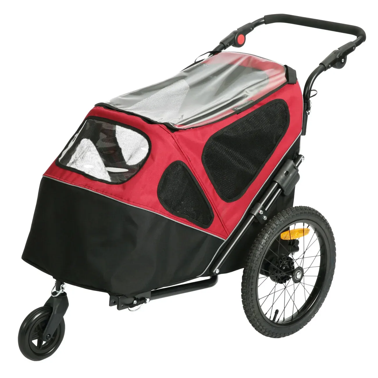 Hunde Fahrradanhänger Pet Trailer 2-in-1 - Image 2
