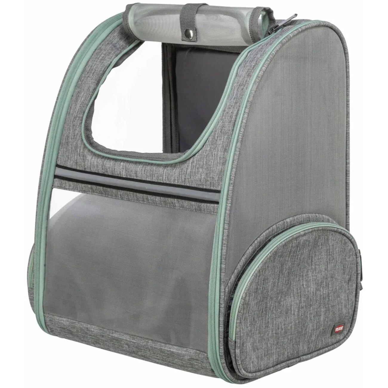 Hunde Rucksack Chloe in hellgrau