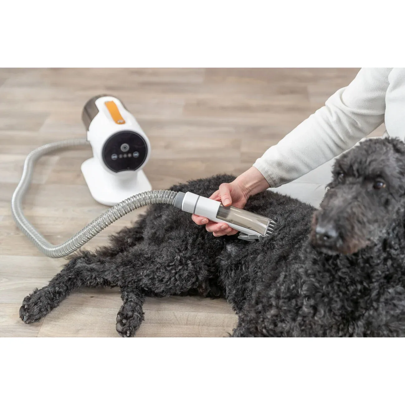 Hunde Schermaschinen-Set mit Fellsauger - Image 2