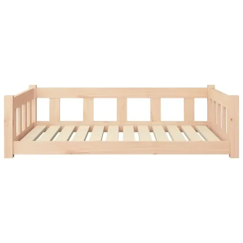 Hundebett 105,5x75,5x28 cm Massivholz Kiefer - HaustierPro