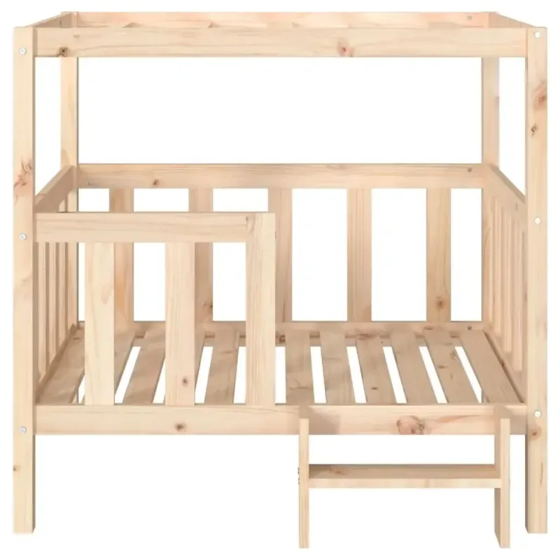 Hundebett 105,5x83,5x100 cm Massivholz Kiefer aus Memory-Schaum - HaustierPro