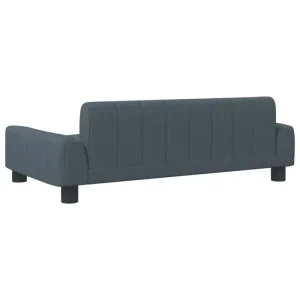 Hundebett Dunkelgrau 90x53x30 cm Stoff - HaustierPro