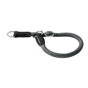 HUNTER Dressurhalsung Freestyle grau S/M | DAS FUTTERHAUS