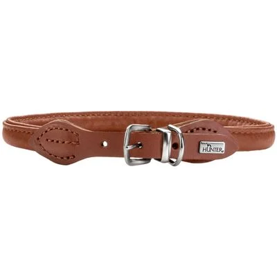 HUNTER Halsband Round & Soft Canadian Up 32/XS, Verstellmöglichkeiten: 24 - 27 cm, Durchmesser: 6 mm