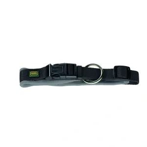 HUNTER Halsung Neopren Vario Plus grau, schwarz 1,5/28-30 cm | DAS FUTTERHAUS