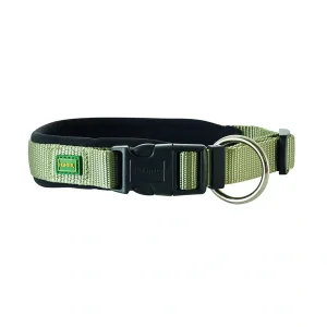 HUNTER Halsung Neopren Vario Plus olivergrün, schwarz 1,5/28-30 cm | DAS FUTTERHAUS