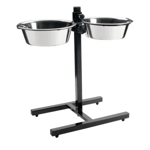 HUNTER Hundebar Basic mit 2 Edelstahlnäpfen