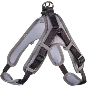 Hunter Hundegeschirr Neopren Vario Umgehend schwarz-grau Größe XS-S | 863774 - HaustierPro