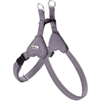 HUNTER Hundegeschirr Soho Mini XXS-XS/1, Farbe: flieder, Hals: 23 cm, Brust: 26 - 31 cm, Breite: 0,9 cm