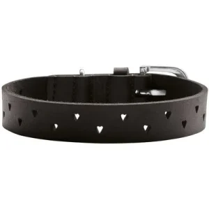 HUNTER Hundehalsband Aalborg soul Größe: XXS-XS, Farbe: schwarz, Halsumfang: 16 - 20 cm, Breite: 1,5 cm