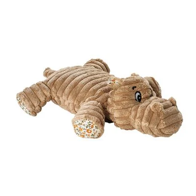HUNTER Hundespielzeug Huggly Amazonas Hippo L 24 x B 18 x H 7 cm