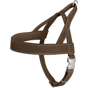 HUNTER Norwegergeschirr Hunting M, Farbe: braun, Hals: 45 cm, Brust: 58 - 79 cm, Breite: 2,0 cm