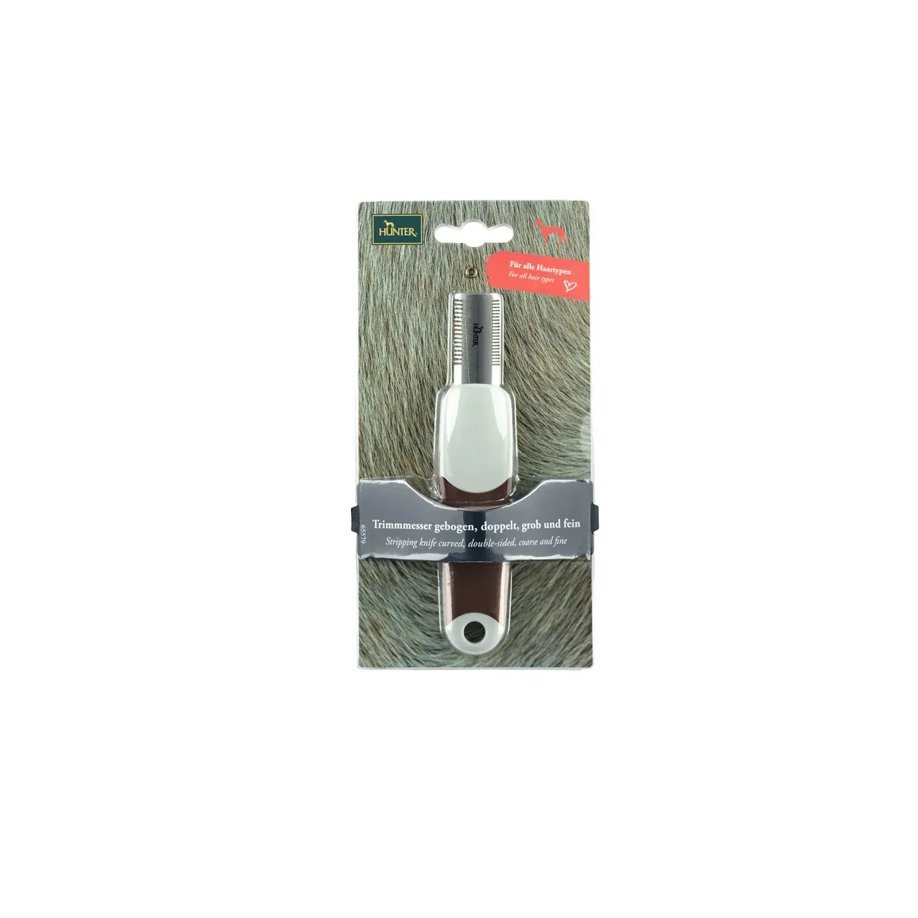 HUNTER Trimmmesser Spa gebogen, doppelt - Image 2