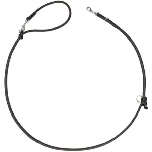HUNTER Verstellbare Hundeführleine Soho round mini Größe: 06/200, Farbe: schwarz, Länge: 200 cm, Breite: 0,6 cm