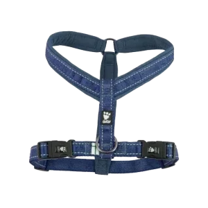 Hurtta Casual Y-Hundegeschirr - blau - XL (78 – 90 cm)