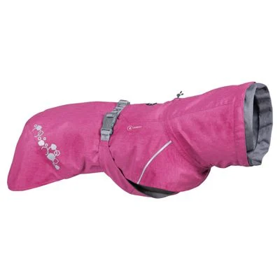 Hurtta Monsoon Regenmantel II ruby (pink) 25 / Rückenlänge: 22-27 cm