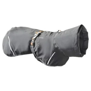 Hurtta Regenmantel Mudventure Coat blackberry (grau) 25 / Rückenlänge: 22-27 cm