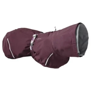 Hurtta Regenmantel Mudventure Coat eggplant (aubergine) 35 / Rückenlänge: 32-37 cm