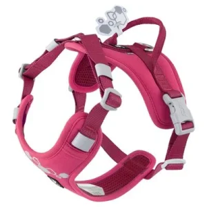 Hurtta Weekend Warrior Geschirr II ruby (pink) 40-50 cm