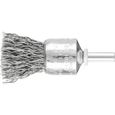 Hygienisch & Sicher PFERD - Pinselbürste ungezopft PBU Ø 20mm Schaft-Ø 6 mm Stahl-Draht-Ø 0,50mm (10) - HaustierPro